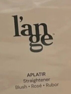 Lange APLATIR Blush Pink Hair Straightener - BNIB Never Used